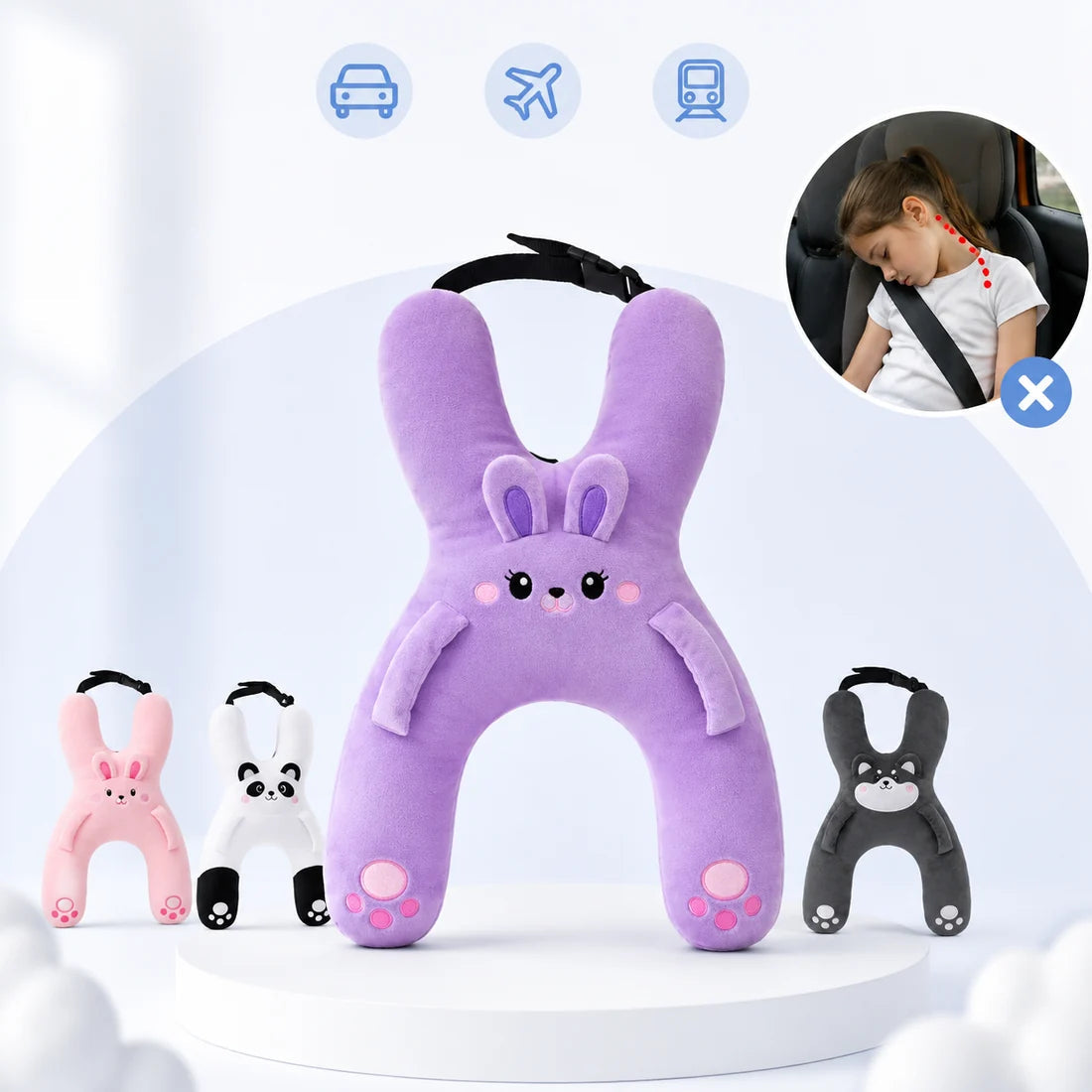 Naptide™ Almohada Infantil de Viaje